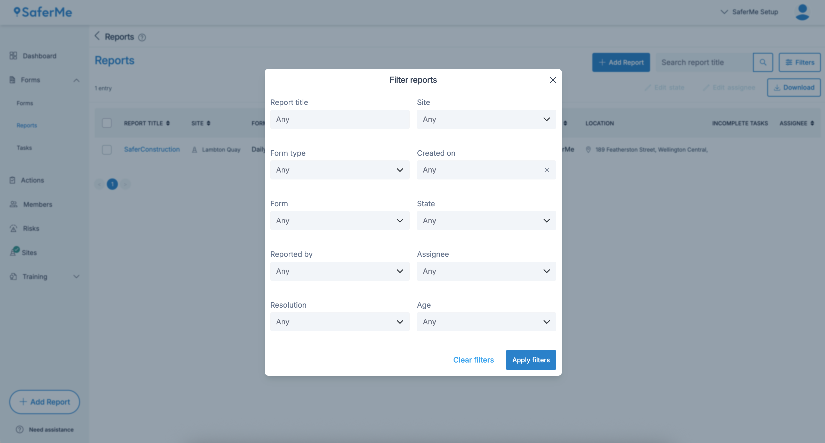 Filter Reports on Web.png