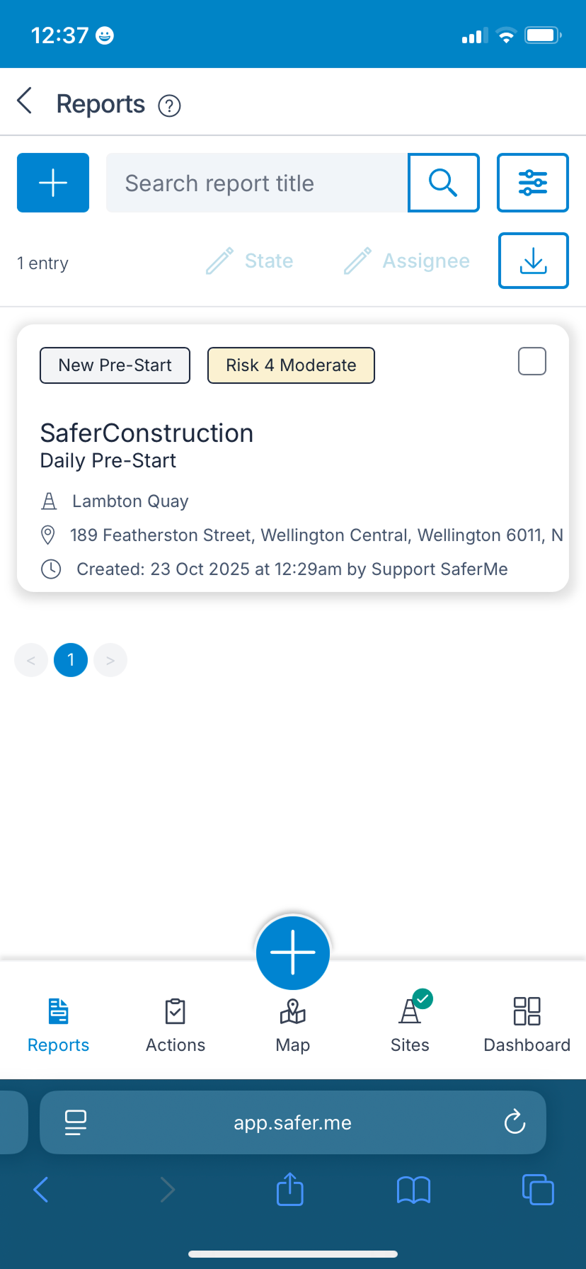 View Reports Page on Mobile.png